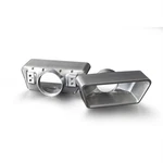 Lokar GSE-3010 Goolsby Edition Billet Aluminum Exhaust Tips. Fixed Price $1116.95.
