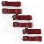 Ford Mustang 1974 - 1978 Standard 2PT Burg Lap Bench Seat Kit 3 Belts. Fixed Price $102.92.
