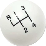 Oer White 4 Speed Shift Knob W/ 5/16"-18 Sae Thread Firebird Camaro Nova Impala. Fixed Price $30.98.