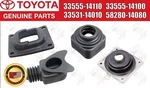 Toyota Oem Shift Lever Dust Boots Insulators Set 33555 33531 For JZA80 Supra. Fixed Price $69.00.