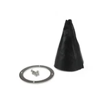 Lokar Trans Shift Boot 70-HRB / Hot Rod, Round, Black, 5 In. Polished Trim Ring. Fixed Price $52.90.